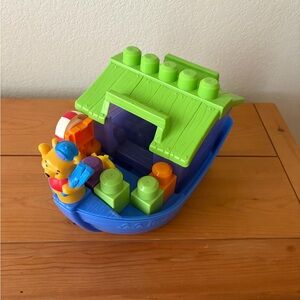 Winnie the Pooh Mega Blocks Boat Toy